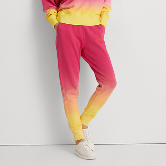 Lauren Petite Ralph Lauren Dip-Dyed French Terry Sweatpant