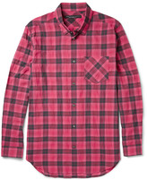 Thumbnail for your product : Marc by Marc Jacobs Checked Cotton-Blend Shirt
