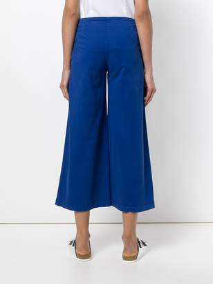 Love Moschino wide leg cropped pants