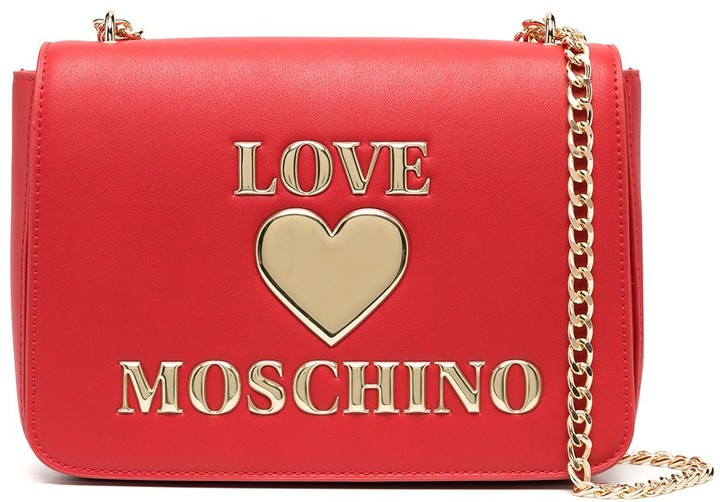 love moschino shoulder bag with chain strap