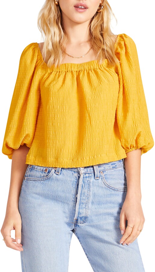 bb dakota puff sleeve top
