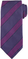 Thumbnail for your product : Tom Ford Border-Striped Herringbone Silk-Wool Tie