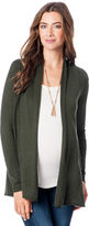 Thumbnail for your product : A Pea in the Pod White and Warren Long Sleeve Cascade Maternity Sweater