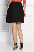Thumbnail for your product : Fendi Pleated cotton-crepe skirt