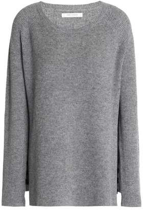Chinti and Parker Mélange Ribbed Wool And Cashmere-Blend Sweater