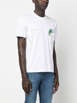 PMD Personal Microderm Palm Tree Print T-Shirt