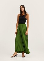Thumbnail for your product : MANGO Pleated midi skirt
