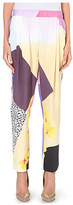 Thumbnail for your product : 3.1 Phillip Lim Floral-print silk trousers