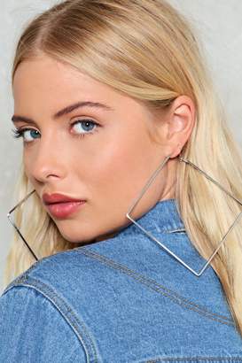 Nasty Gal Hip to be Square Earrings