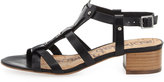 Thumbnail for your product : Sam Edelman Angela Studded T-Strap Sandal, Black