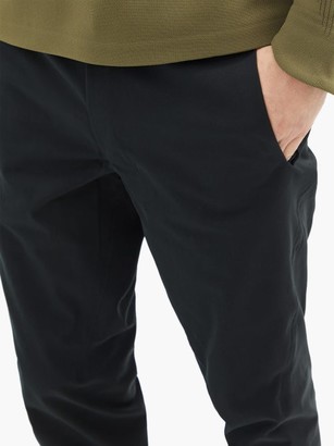 Descente Tapered Technical-twill Trousers - Black