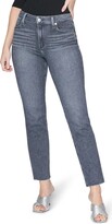 Thumbnail for your product : Paige Women's Cindy raw Hem high Rise Straight Leg Ankle legth in ash Black