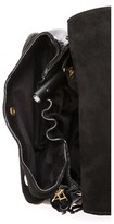 Thumbnail for your product : Jerome Dreyfuss Bobi Caviar Noir and Noir Velvet Cross Body Bag