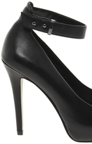 Thumbnail for your product : Carvela Acacia Leather Platform Ankle Strap Courts