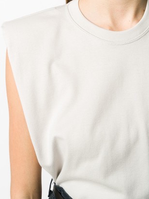 Styland boxy sleeveless T-shirt