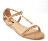 Thumbnail for your product : Forever 21 faux suede t-strap sandals