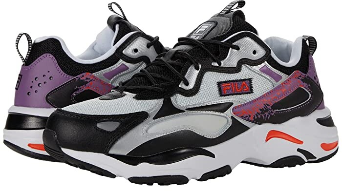 ray tracer suede patchwork sneakers