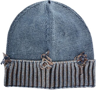帽子 DIESEL - damage knit cap Men's Knit Caps: Wool, Cotton and others | Diesel.com