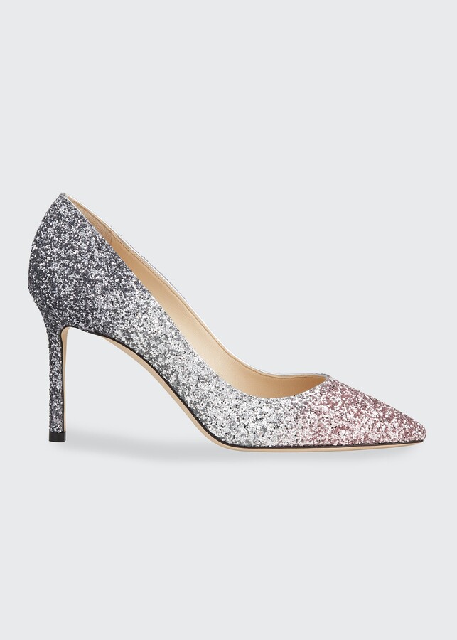 glitter small heels