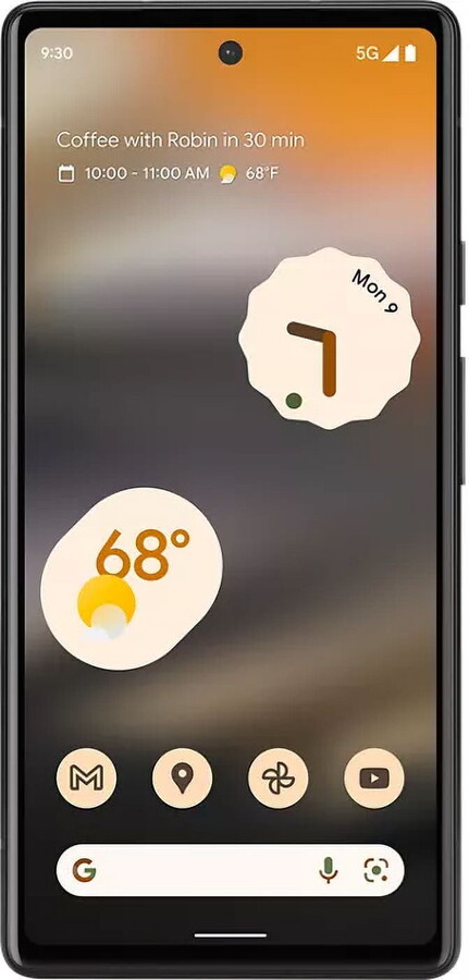 Verizon Google Pixel 6A, 128GB, Black - Prepaid Smartphone [Locked to Verizon Prepaid]
