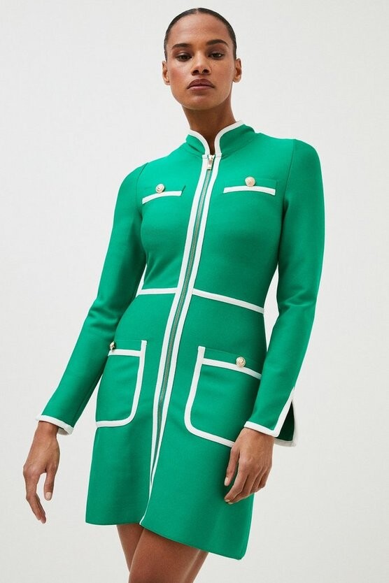 Karen Millen Green Fashion for Women | Shop the world's largest ...