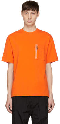 Christian Dada Orange Signature Flight T-Shirt