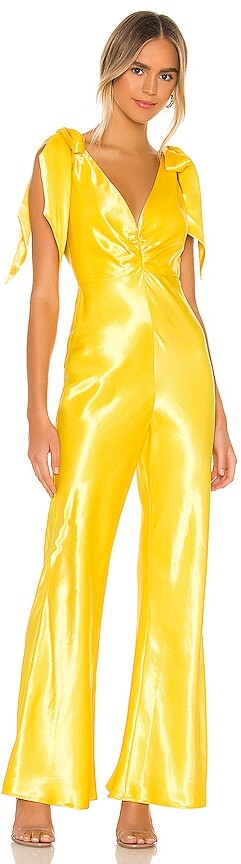 yellow jumpsuit womens