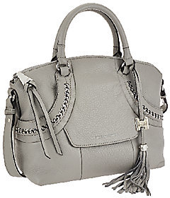 As Is Aimee Kestenberg Pebbled Leather Dome Satchel - Delila ...
