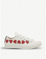Thumbnail for your product : Comme des Garcons PLAY x Converse 70s canvas low-top trainers
