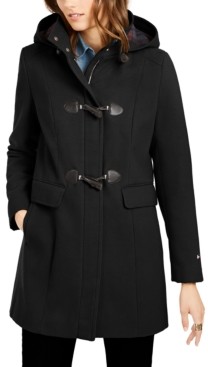 Tommy Hilfiger Hooded Toggle Coat, Created for Macy's - ShopStyle