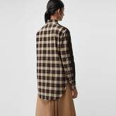 Thumbnail for your product : Burberry Stripe Detail Check Cotton Shirt
