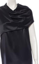 Thumbnail for your product : Bottega Veneta Draped Silk Dress w/ Tags