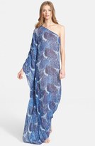 Thumbnail for your product : Rachel Zoe 'Heather' Asymmetrical Silk Gown