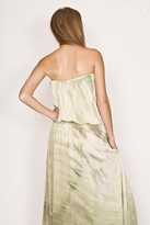 Thumbnail for your product : Gypsy 05 Paloma Silk Tube Long Dress in Olive Rainbow