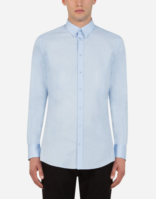 Dolce & Gabbana Gold Fit Shirt In Cotton