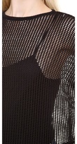 Thumbnail for your product : M Missoni Cotton Mesh Sweater