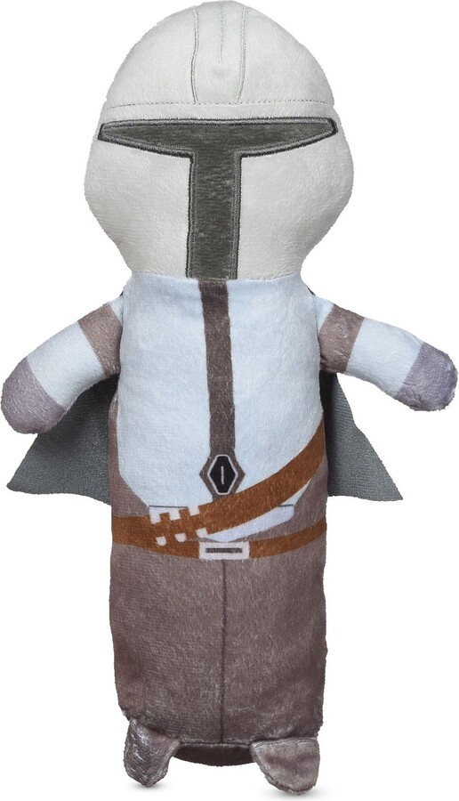 Fetch For Pets Star Wars Mandalorian Mando Bobo Plush Squeaky Dog Toy, Large