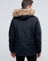 Thumbnail for your product : Schott Thunder Hooded Parka Detachable Faux Fur Trim