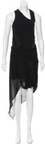 Thumbnail for your product : Helmut Lang Embellished Silk Dress