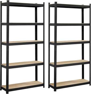 Harwood 71" H x 35.5" W x 12" D Adjustable Shelving Unit