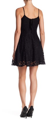Collective Concepts Lace Fit & Flare Dress