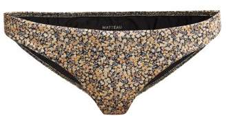 Matteau - The Classic Bikini Briefs - Womens - Yellow Multi