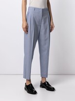 Thumbnail for your product : Paul Smith Houndstooth Pleated Trousers