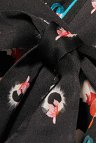 Thumbnail for your product : Temperley London Dragonfly printed satin kimono