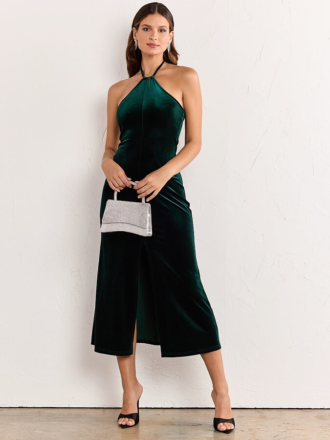 New York & Company NY&CO Women's Dressy Sleeveless Shirt Tank Green Size  Small