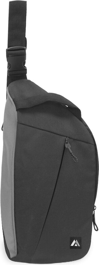 Everest Unisex Sling Messenger Bag Black
