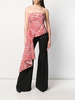 Thumbnail for your product : Halpern Draped Strapless Top