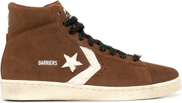converse brown high top