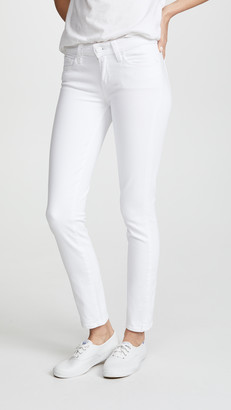 paige skyline skinny white