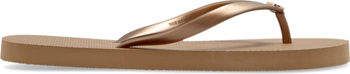 Melissa Odabash Flip-flops With Logo  - Brown
